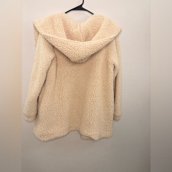 Easel Tan Teddy Jacket - Picture 3 of 5